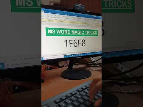MS word magic tricks ✨#shortsfeed #shorts #computer