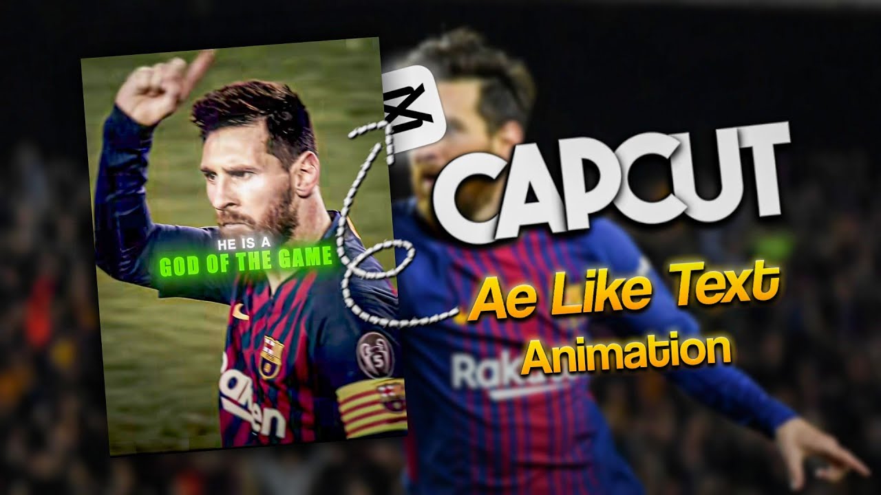 Ae like football Text Animation edit tutorial on capcut - YouTube