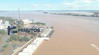 BandNews em 2 Minutos (22/05/24-Tarde) Nível do guaíba está abaixo de 4 metros pela 1ª vez