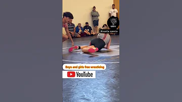 کشتی آزاد دختر و پسر Free Wrestleing Between Girls And Boys Newshorts New 