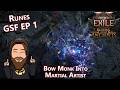 The Ancients Have Returned! - Level 1-30 Bow Monk Into Martial Artist - Runes GSF EP 1