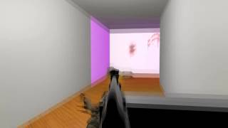 Endorphin & Cinema4D: Short FPS Animation #2 [720p]