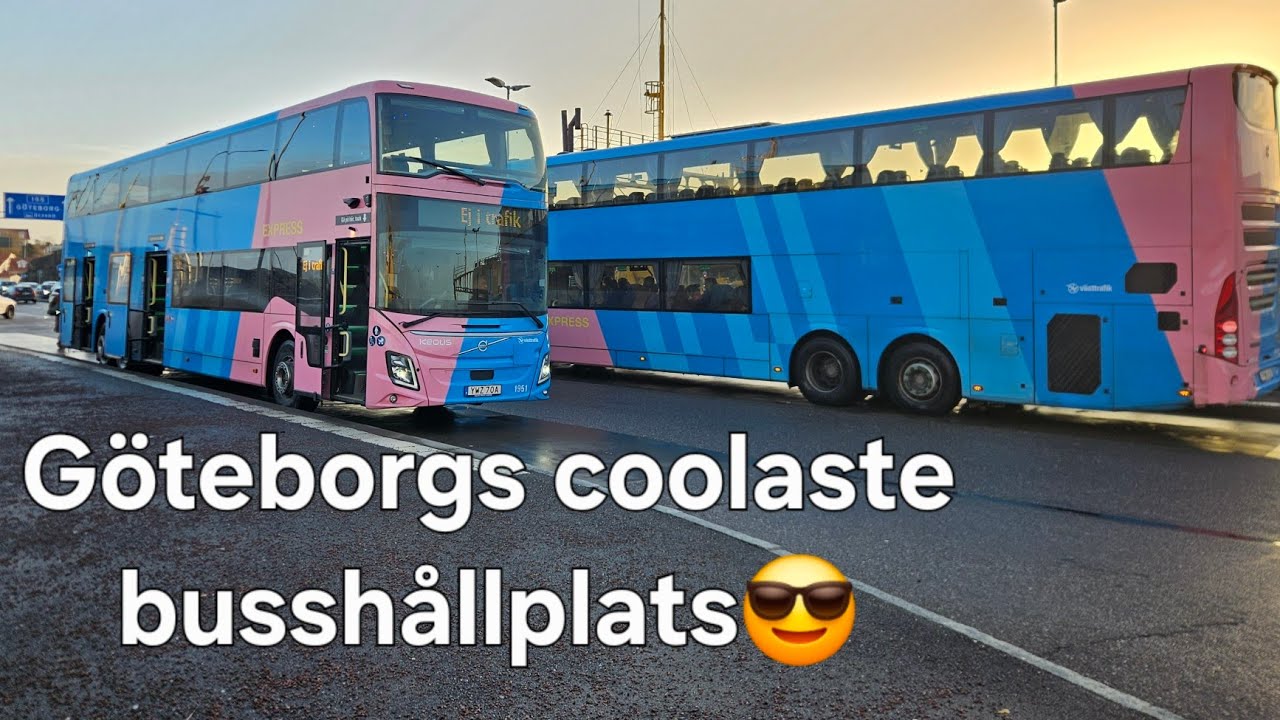 Göteborgs coolaste busshållplats!