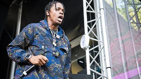 TRAVIS SCOTT Brings 9 Year Old Fan On Stage [VIDEO]