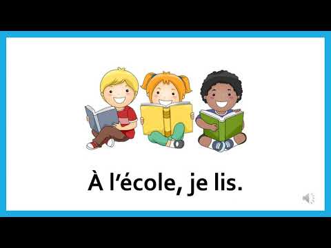 Structures langagières   Que fait tu à l'école?