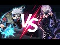 Kakashi Hatake VS Satoru Gojo Sprite Animation Naruto Shippuden X Jujutsu Kaisen 