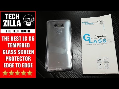 Best LG G6 Tempered Glass Screen Protector