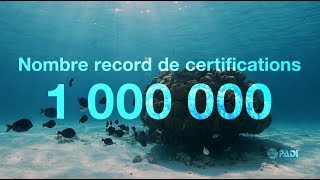Accomplissements de la marque PADI en 2018