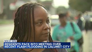 South suburban residents seek city council's help for flash flood damage relief