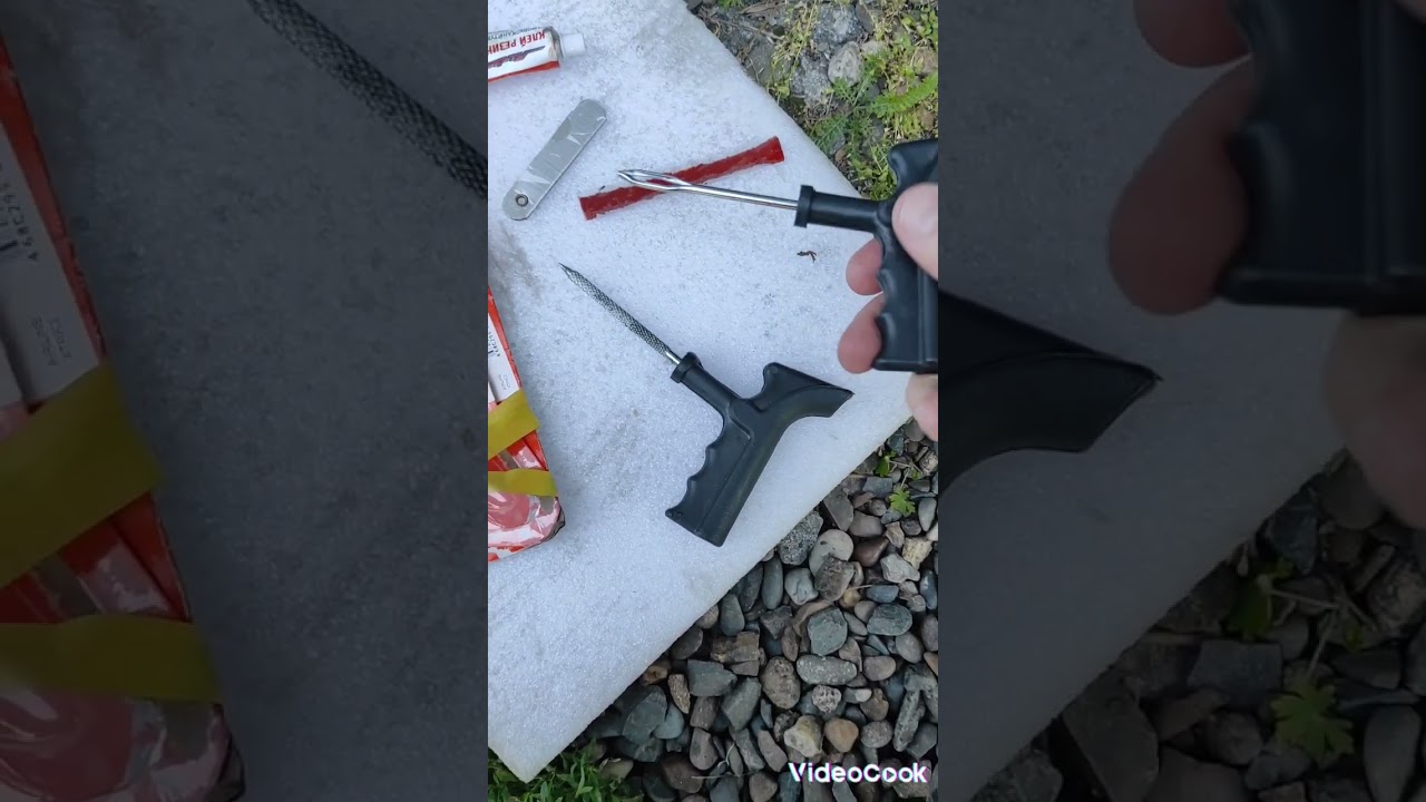 Надежный набор для ремонта б/к шин.