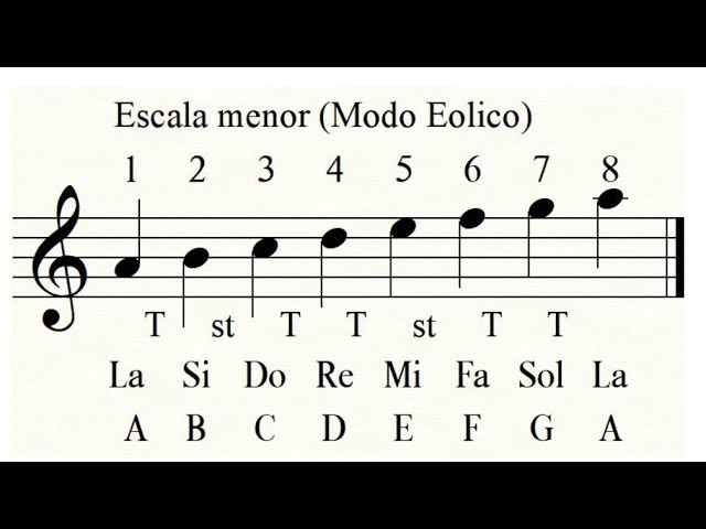 Escala De Mi Menor Natural Alejandra Pérez Villasmil