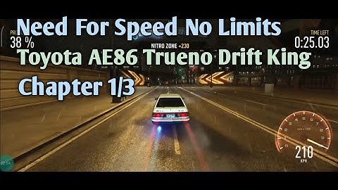 Need For Speed No Limits - Toyota AE86 Trueno Drift King Chapter 1