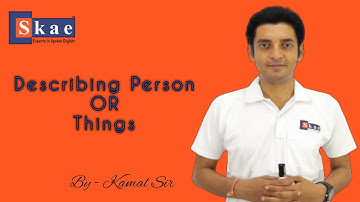 Describing Person Or Things
