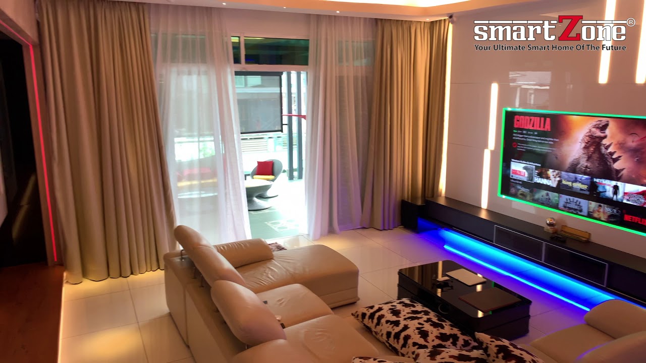 SmartZone Smart Home System Malaysia - Motion Detects Live Showcase