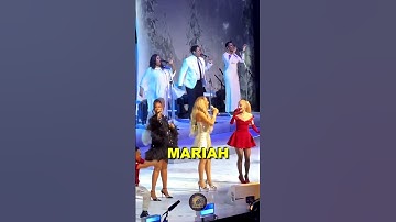 Ariana Grande performs with Mariah Carey and Jennifer Hudson 🤩❤️