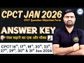 CPCT Objection Window Open for CPCT January 2026 | CPCT January 2026 Answer Keys