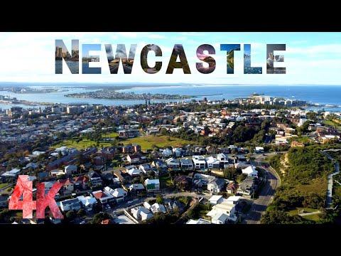 NEWCASTLE : Australia's Beautiful Coastal Town by DRONE in 4K (30 FPS).