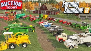 AUCTIONING OFF THE FARM (ROLEPLAY) FARMING SIMULATOR 19