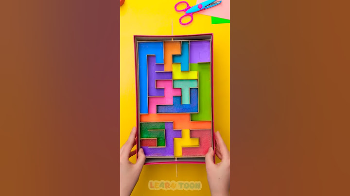 🌀 Mommy Made Me a Cardboard Maze 🎯 Let’s Find the Way Out! 🤩 #diy #games