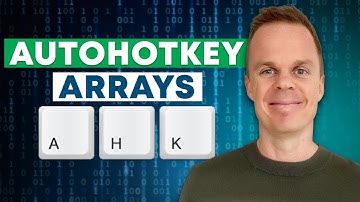 How to use Arrays in AutoHotkey - AutoHotkey Tutorial #5