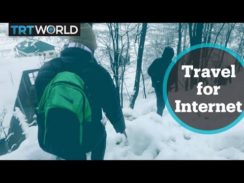 Locals travel for hours to access internet in Kashmir