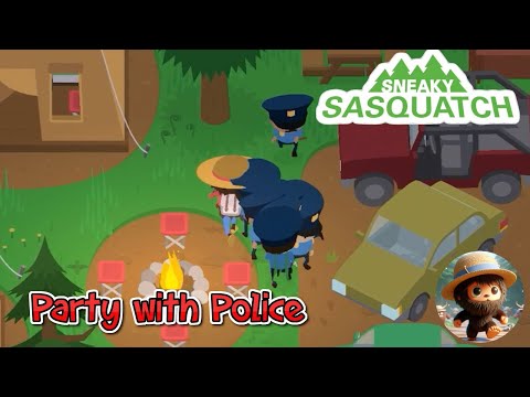 Sneaky Sasquatch - Party with Police