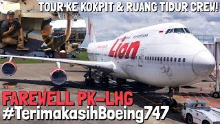 Goodbye, Boeing 747 LI0N AIR! Farewell Event + Onboard PK-LHG Terakhir Kali