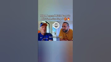 NBA Legend Rick Barry tells us his All-Time Starting 5 🏀🔥 #rickbarry