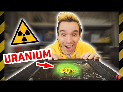 RADIOACTIVE EXPERIMENTS WITH URANIUM! (Learn radioactivity)