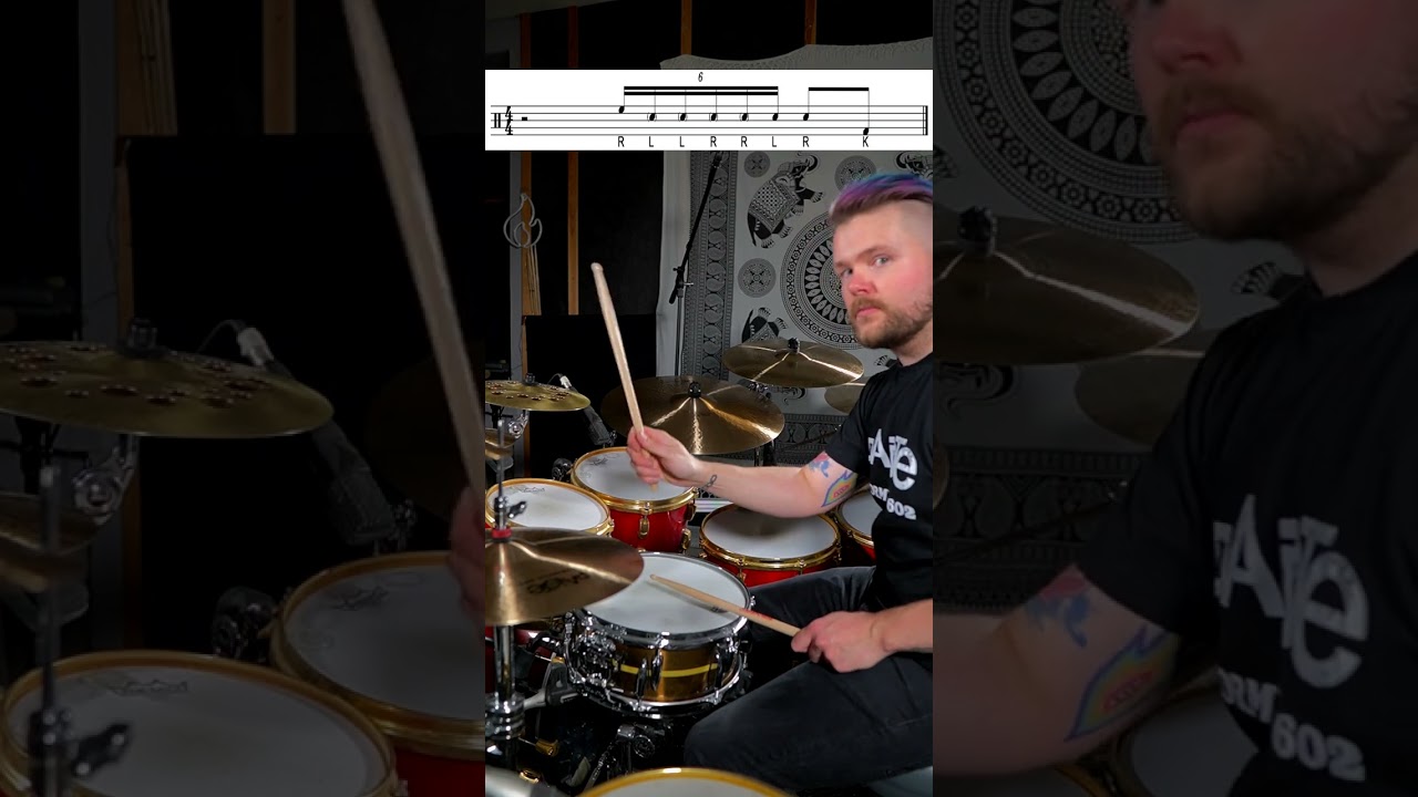 The Motown intro drum fill! 🥁 (drum fill lesson)