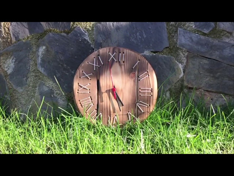 Video: Reloj De Pared De Madera: Reloj Con Marco De Madera Tallado A Mano Y Reloj Seiko, Otros Relojes De Pared Con Marco De Madera
