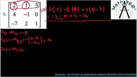 Determinants | Exercise 4.4 |Question 8-12| Class 12th | Math | New NCERT Solutions