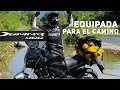 DOMINAR 400 EQUIPADA para VIAJE // A PRUEBA en un VIAJE a la PLAYA de 1600 KMS