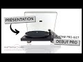 Prsentation de la platine vinyle project debut pro