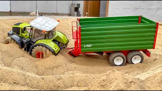 Tractor At The Limit, Brand New Loader Gets Dirty, Rc Trucks And Tractors!