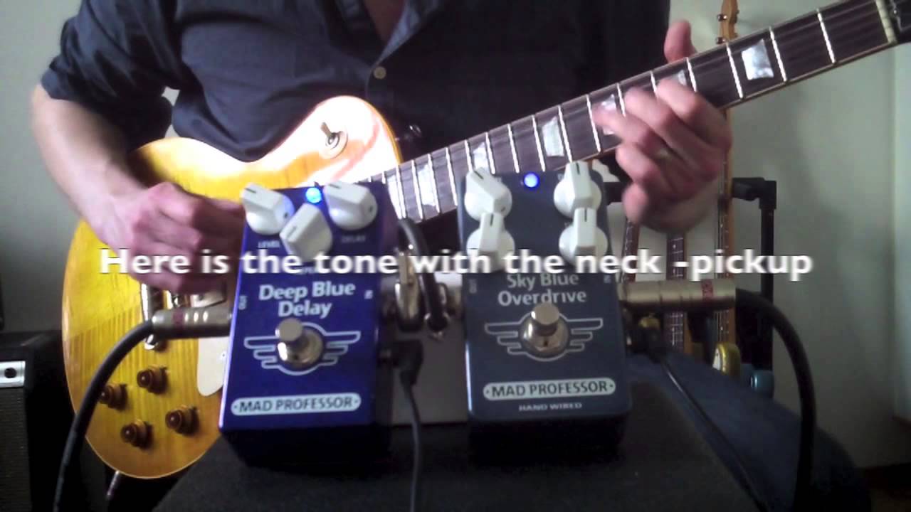 Mad Professor Sky Blue Overdrive pedal demo by Marko Karhu - YouTube