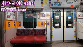 Shin-Yokohama Line | Tokyu 5050-4000 Series - 4107F - Shin-tsunashima → Hazawa Yokohama-kokudai
