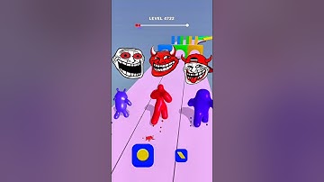 Best Fun Game Ever(blob shifter 3D) Level-4722 #games #shorts