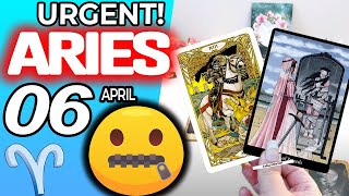 Aries ♈️ URGENT❗️ DON’T SAY ANYTHING TO ANYONE PLEASE🙏🏻🤐🤫 horoscope for today APRIL 6 2024 ♈️ #aries