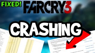 How To Fix Far Cry 3 Crashing! (100% FIX)