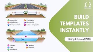 Create Cross-Section Templates Instantly Using Parameters in ESurvey CAD Guide