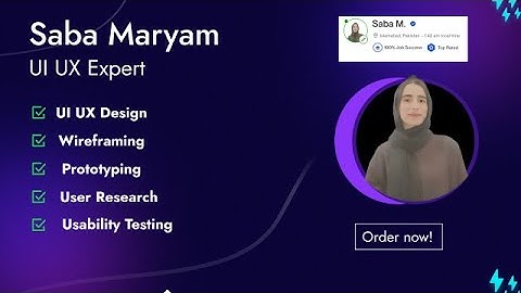 UI UX DESIGNER UPWORK INTRODUCTION