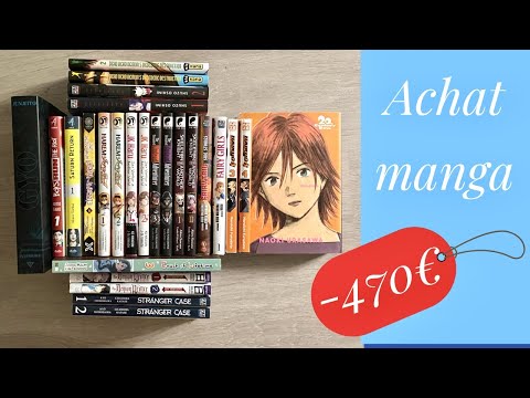 ENORME ACHAT MANGAS AVRIL