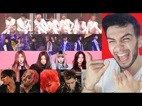 EFSANE K-POP ŞARKILARI 8 !! * BTS | Blackpink | Bigbang & Got7 *