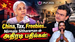 Nirmala Sitharaman's Powerful Answers! | China, Tax, Freebies & Viksit Bharat 2047