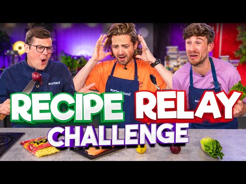 "5 INGREDIENTS ONLY" Recipe Relay Challenge | Pass It On S3 E3 | Sorted Food