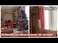 SE ACABÓ LA NAVIDAD A QUITAR TODAS LAS DECORACIONES Y GUARDARLAS.