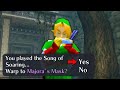 Combining ocarina of time and majoras mask into 1 huge game