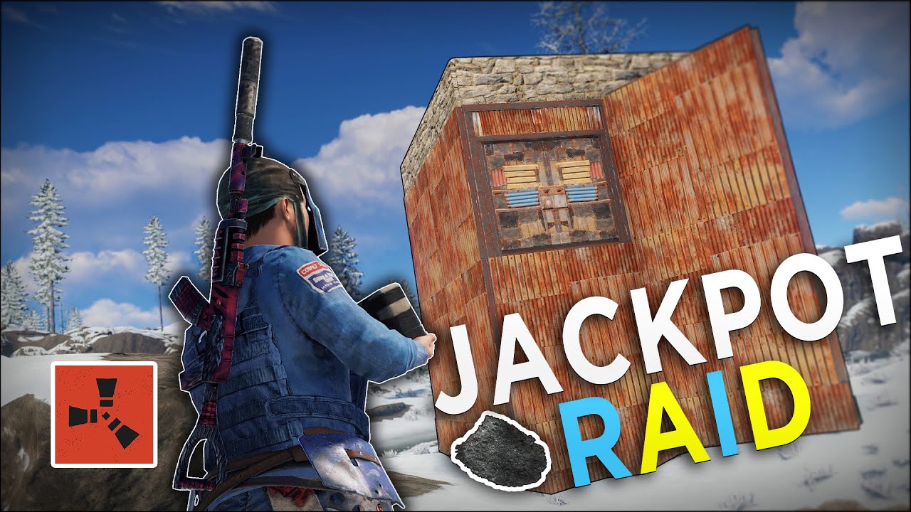 RAIDING a RICH SNOW BASE for an EASY JACKPOT! - Rust Solo Survival #6 ...