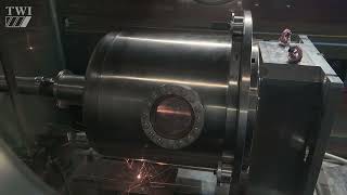 Large Vacuum Vessel Welded from the Inside Out